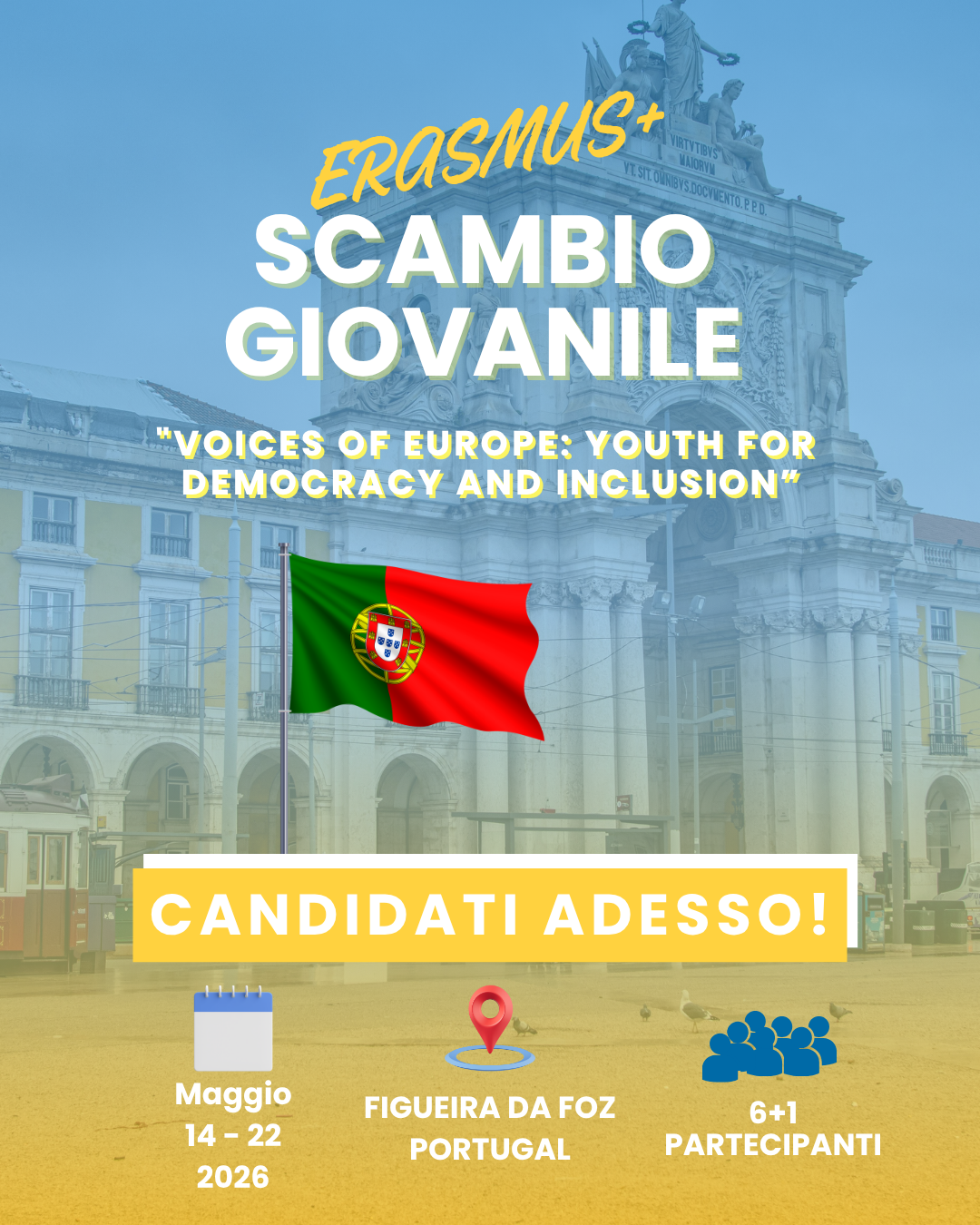 Scambio Giovanile “Voices of Europe: Youth for Democracy and Inclusion”