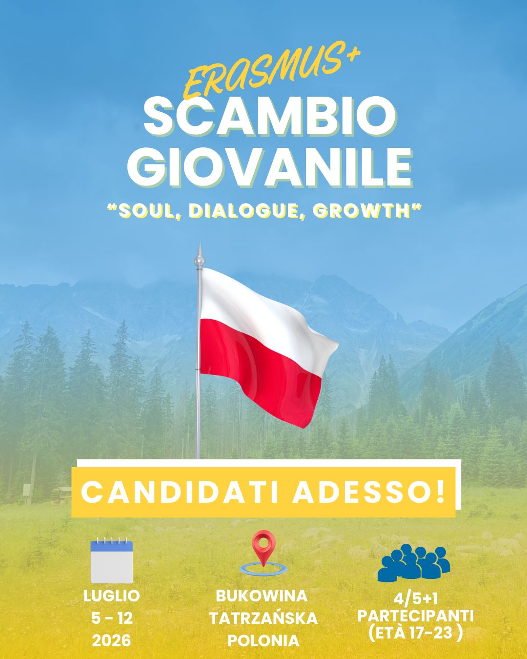 Scambio Giovanile “Soul, Dialogue, Growth”