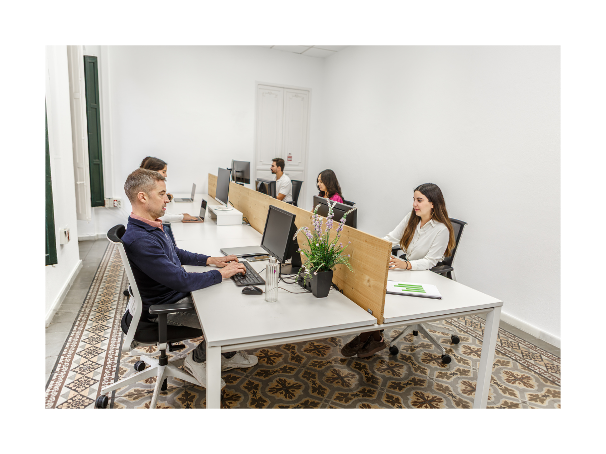 Teachers visiting a host company